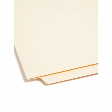 Smead Straight Tab Cut Letter Recycled Fastener Folder - 8 1/2’’ x 11’’ - 3/4’’ Expansion - 1 2B Fastener(s) - 2’’