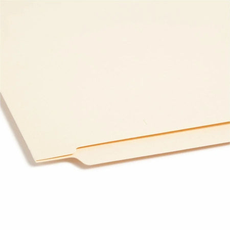 Smead Recycled Fastener Folder - Letter Size 3/4’’ Expansion - 50/Box - End Tab Folders