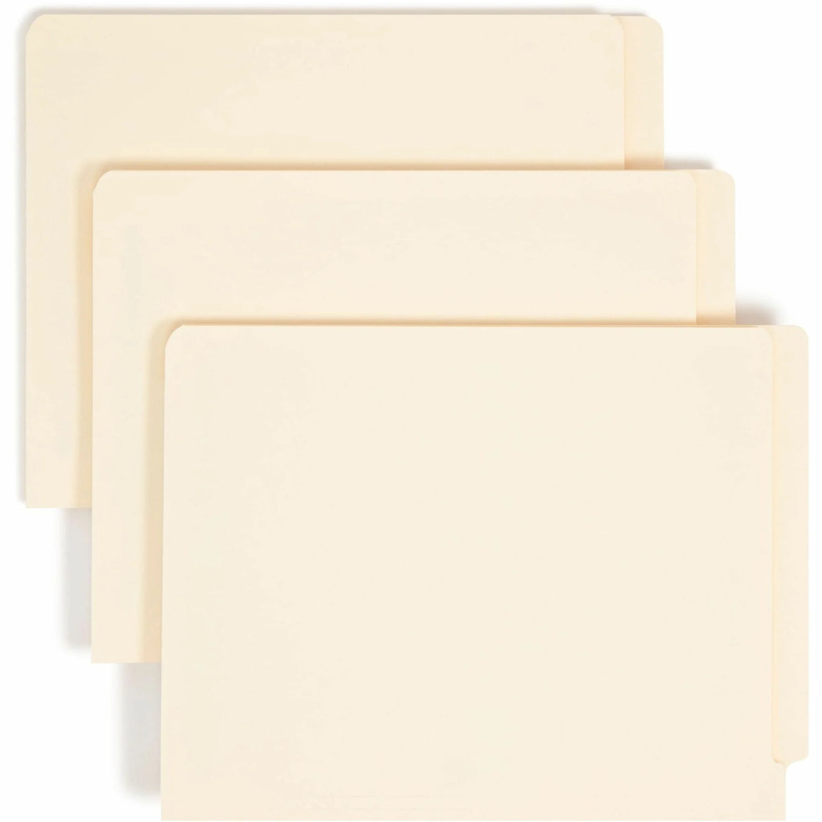 Smead Recycled Fastener Folder - Letter Size End Tab 3/4’’ Expansion - Folders