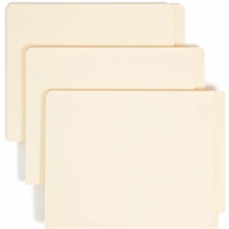 Smead Recycled Fastener Folder - Letter Size End Tab 3/4’’ Expansion - Folders