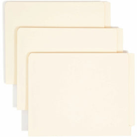 Smead Straight Tab Cut Letter Recycled Fastener Folder - 8 1/2’’ x 11’’ - 3/4’’ Expansion - 2 2B Fastener(s) - 2’’
