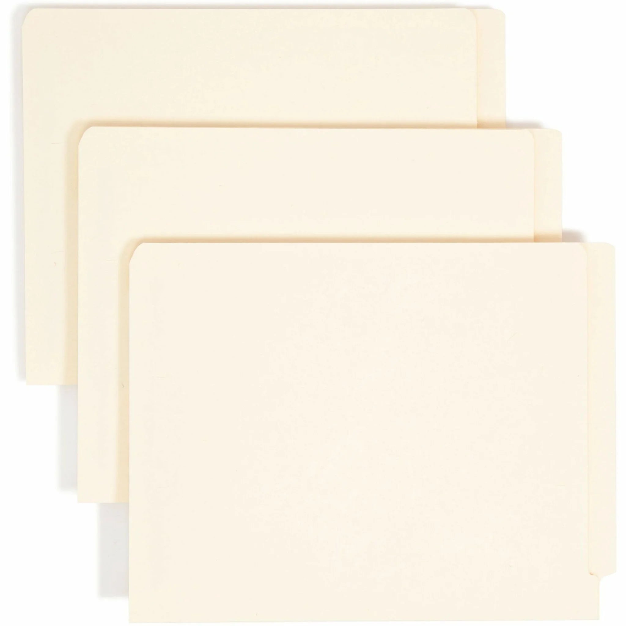 Smead Recycled Fastener Folder - Letter Size End Tab Manila - 50/Box - Folders