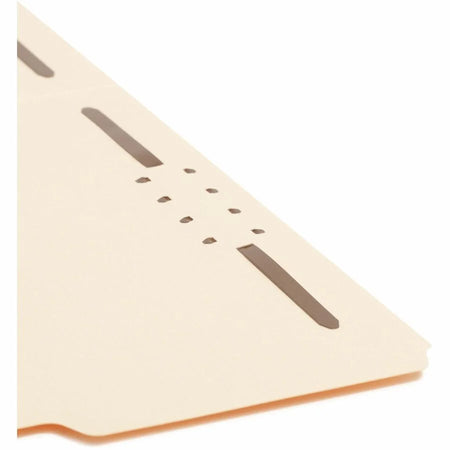 Smead Recycled Fastener Folder - Letter Size Top Tab 2 Fasteners - 50/Box - Folders