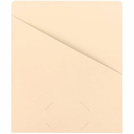 Smead Letter Recycled File Jacket - 8 1/2’’ x 11’’ - 11 pt. - Manila - 10% - 25 / Pack - Filing Jackets & Pockets