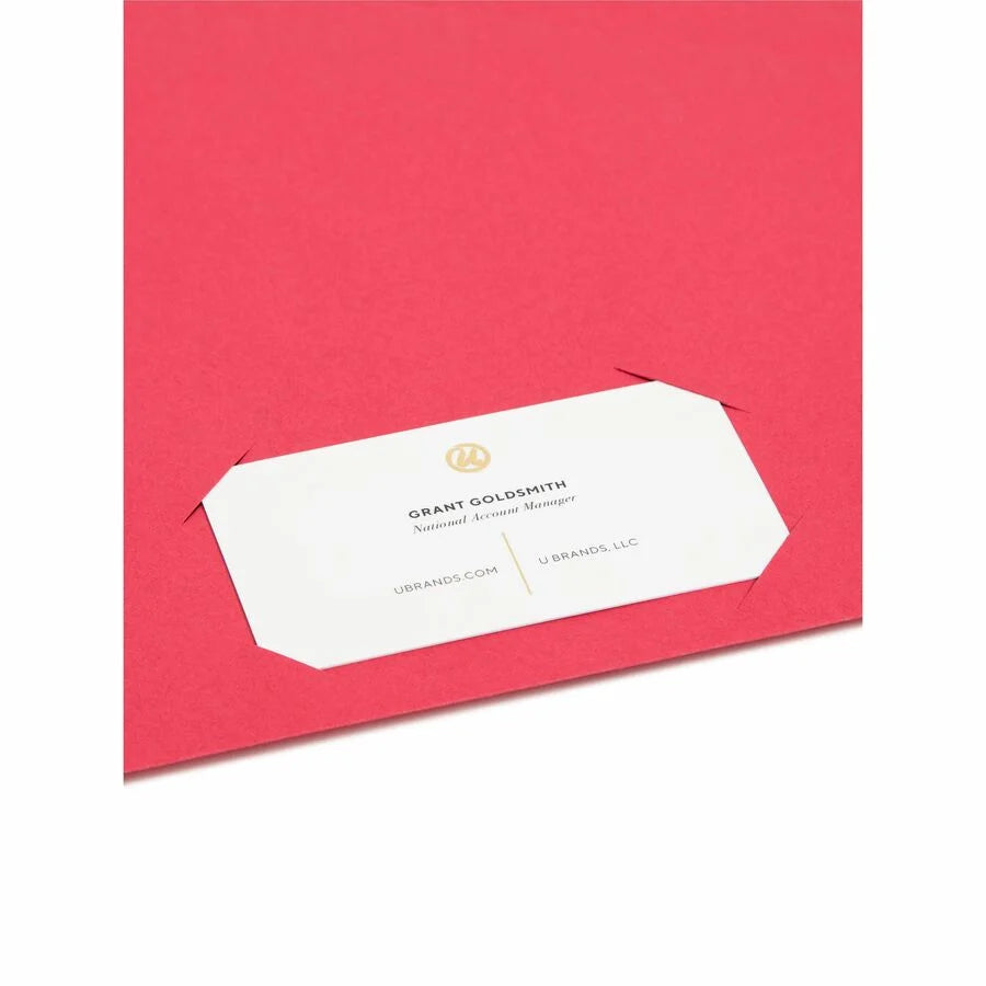 Smead Recycled File Jacket - 8.5’’ x 11’’ - 11 pt. - Assorted Colors - 25/Pack - Filing Jackets & Pockets