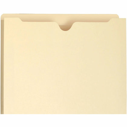 Smead Recycled File Jacket - Letter Size - 1.5’’ Expansion - 50/Box - Filing Jackets & Pockets