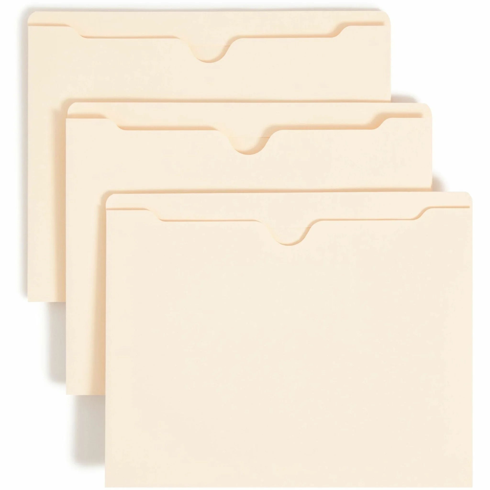 Smead Recycled File Jacket - Letter Size - 1’’ Expansion - 50/Box - Filing Jackets & Pockets