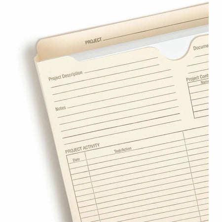 Smead Recycled File Jacket - Letter Size - 2’’ Expansion - 50/Box - Expanding Files
