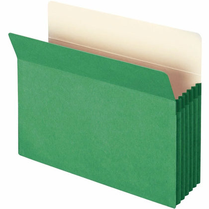 Smead Recycled File Pocket: 5 1/4’’ Expansion Tear Resistant - Filing Jackets & Pockets