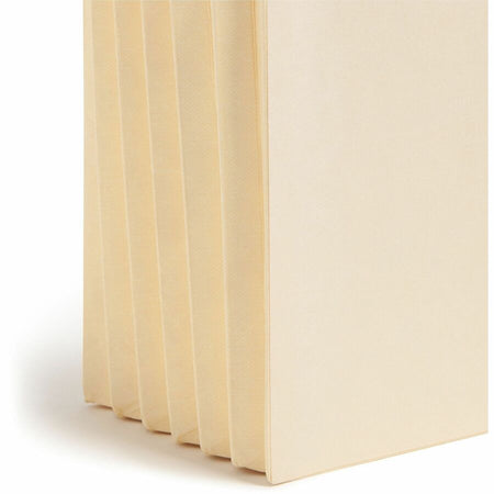 Smead Letter Recycled File Pocket - 8 1/2’’ x 11’’ - 5 1/4’’ Expansion - 2 Plys - Manila - Reinforced Tab - 10% - 10