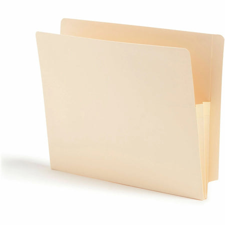 Smead Recycled File Pocket: Letter Size 1 3/4’’ Expansion - 25/Box - End Tab Folders
