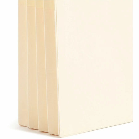 Smead Recycled File Pocket - Letter Size - 3.5’’ Expansion - 25/Box - End Tab Folders