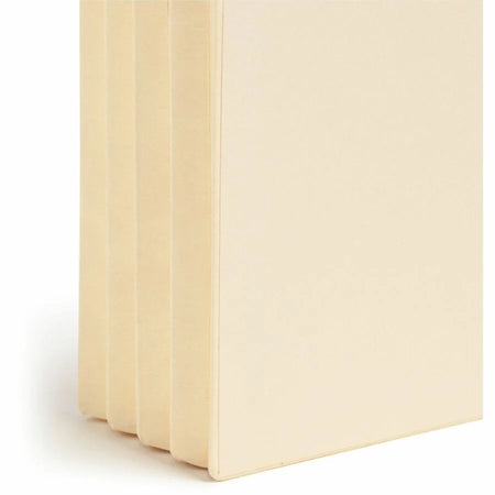 Smead Recycled File Pocket - Letter Size - 3.5’’ Expansion - Reinforced Gusset - End Tab Folders