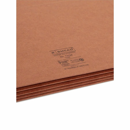 Smead Recycled File Pocket: Letter Size 3.5’’ Expansion Tear-Resistant - 25/Box - Filing Jackets & Pockets