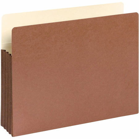 Smead Recycled File Pocket: Letter Size 3.5’’ Expansion Tear Resistant - 10/Box - Filing Jackets & Pockets