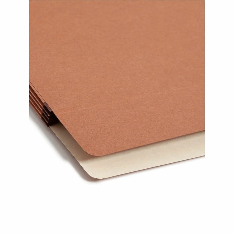 Smead Recycled File Pocket: Letter Size 3.5’’ Expansion Tear-Resistant - 25/Box - Filing Jackets & Pockets