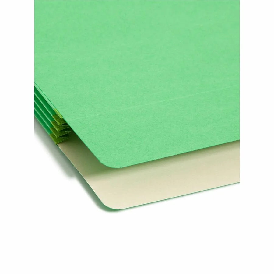 Smead Recycled File Pocket: Letter Size 3.5’’ Expansion Tear Resistant - Filing Jackets & Pockets