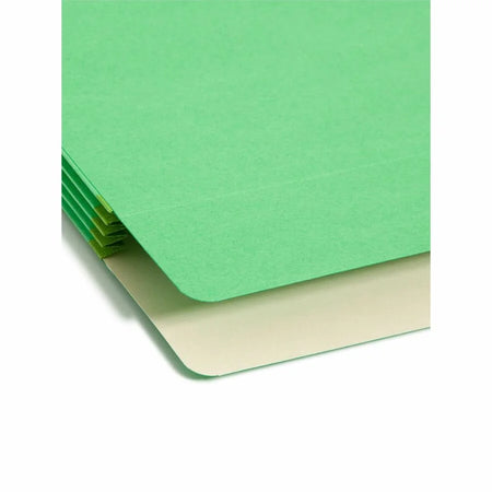 Smead Recycled File Pocket: Letter Size 3.5’’ Expansion Tear Resistant - Filing Jackets & Pockets