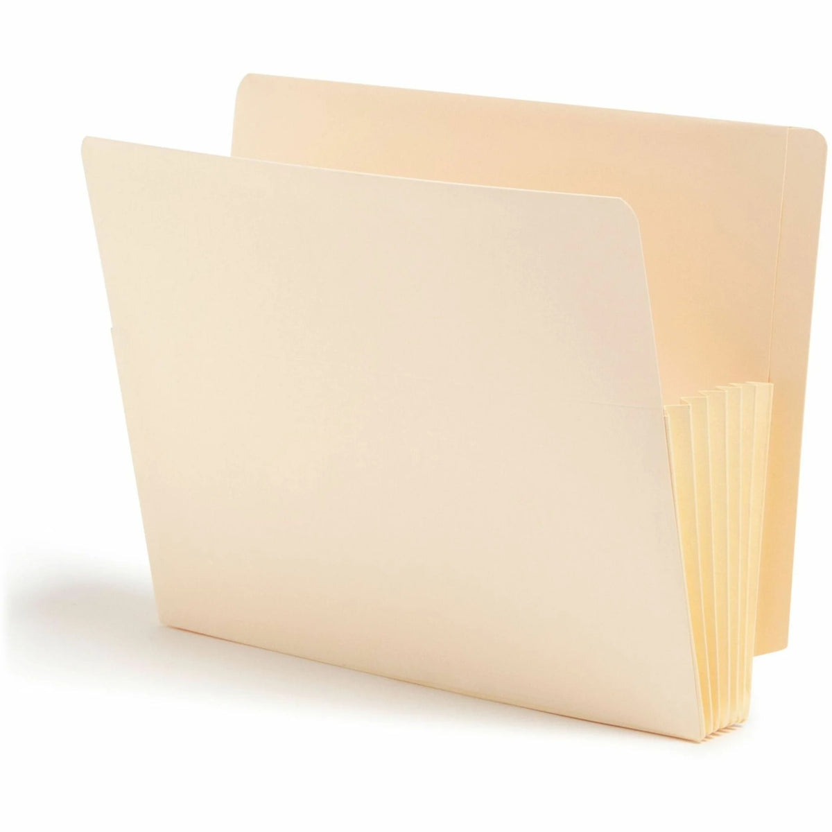 Smead Recycled File Pocket - Letter Size - 5 1/4’’ Expansion - 10/Box - End Tab Folders