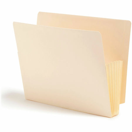 Smead Recycled File Pocket - Letter Size - 5 1/4’’ Expansion - 10/Box - End Tab Folders