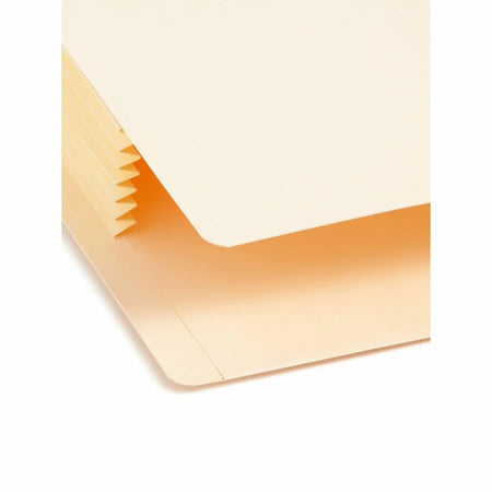 Smead Recycled File Pocket - Letter Size - 5 1/4’’ Expansion - 10/Box - End Tab Folders