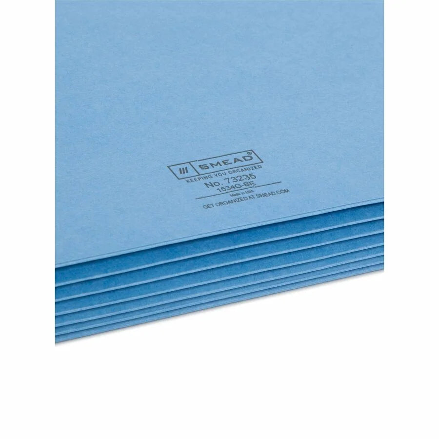 Smead Recycled File Pocket: Letter Size 5 1/4’’ Expansion Tear Resistant - Filing Jackets & Pockets