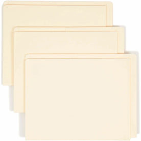 Smead Recycled File Pocket - Letter Size - Heavyweight Manila - 25/Box - Folders