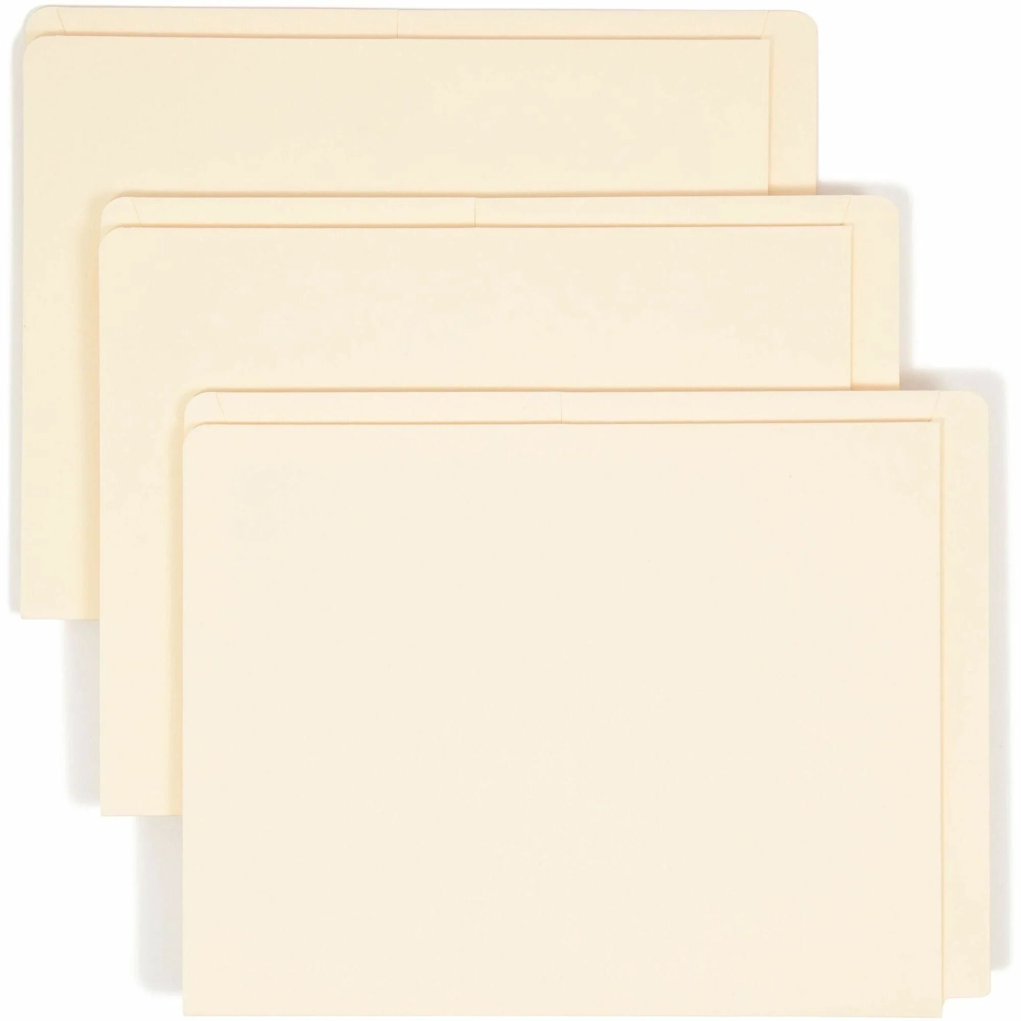 Smead Recycled File Pocket - Letter Size - Heavyweight Manila - 25/Box - Folders
