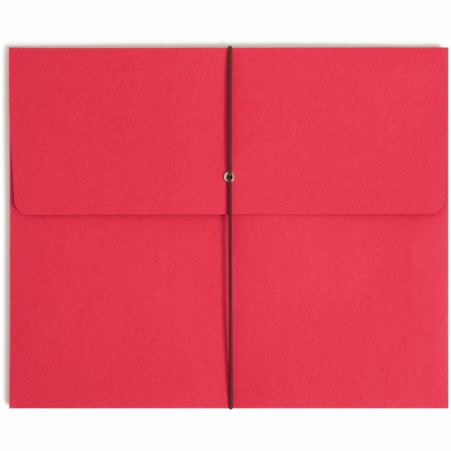 Smead Recycled File Wallet - 11 3/4’’ x 9 1/2’’ - 2’’ Expansion - pt. - Blue Green Red Yellow - Expanding Files