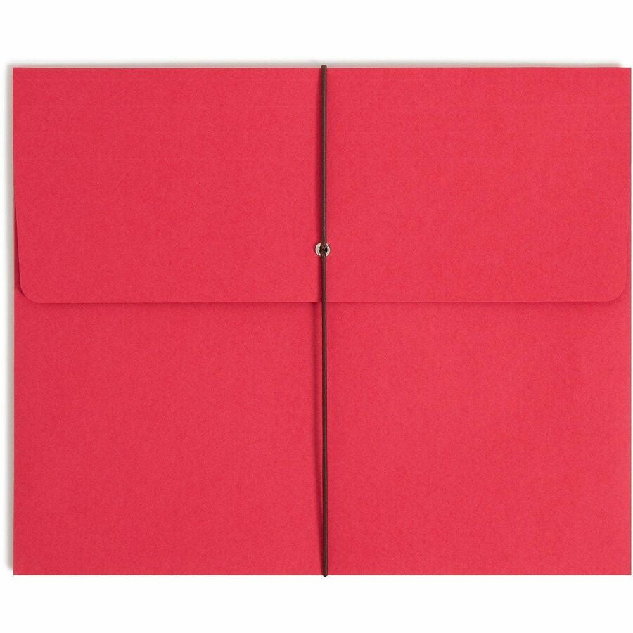 Smead Recycled File Wallet - 11 3/4’’ x 9 1/2’’ - 2’’ Expansion - pt. - Blue Green Red Yellow - Expanding Files
