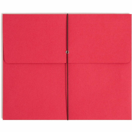 Smead Recycled File Wallet - 11 3/4’’ x 9 1/2’’ - 2’’ Expansion - pt. - Blue Green Red Yellow - Expanding Files