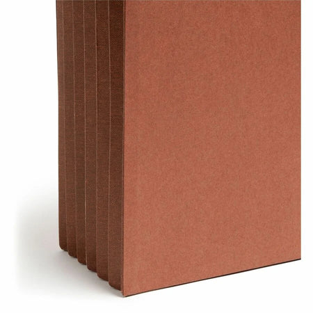 Smead Recycled File Wallet: 8 1/2’’ x 11’’ 5 1/4’’ Expansion Redrope - Tear Resistant Elastic Closure - Expanding Files
