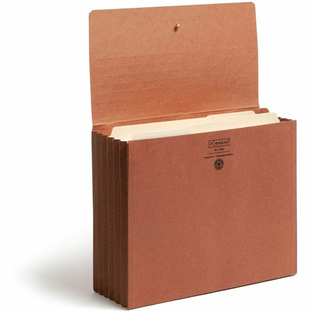 Smead Recycled File Wallet: 8 1/2’’ x 11’’ 5 1/4’’ Expansion Redrope - Tear Resistant Elastic Closure - Expanding Files