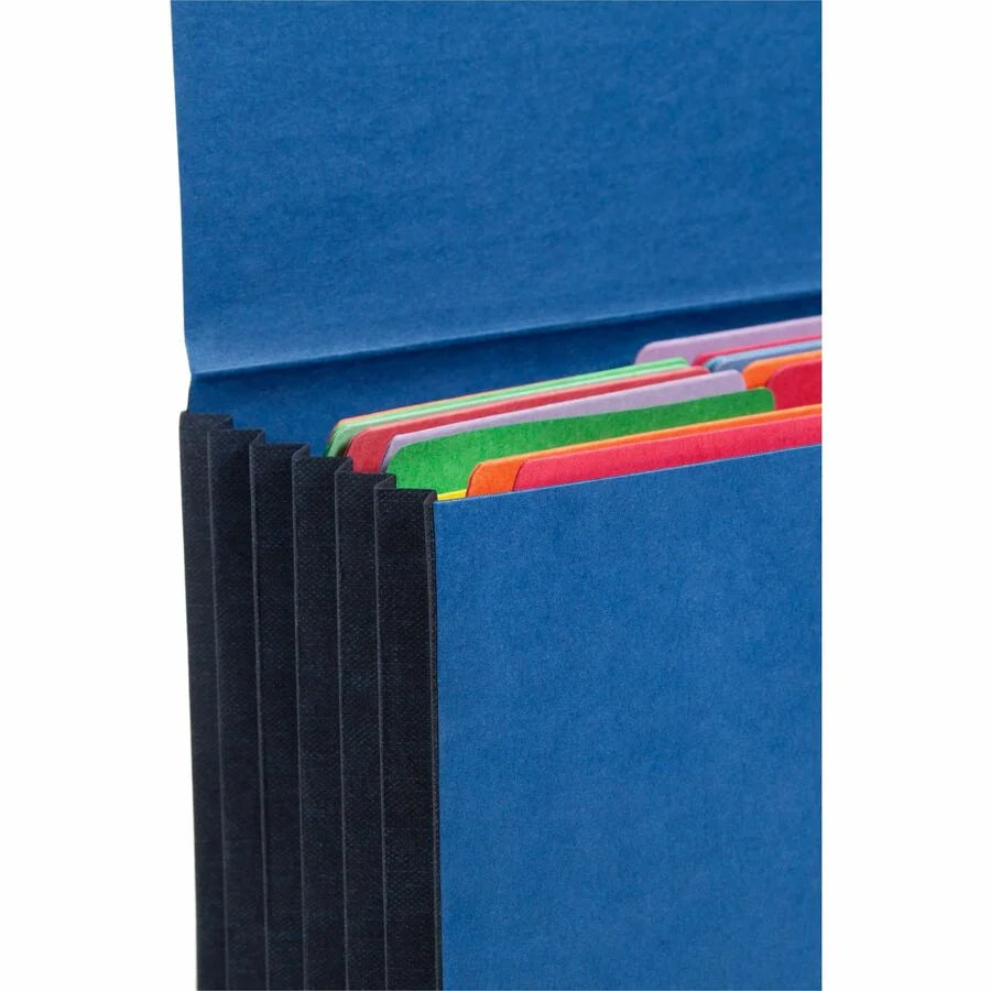 Smead Recycled File Wallet: Navy 5.25’’ Expansion - Expanding Files