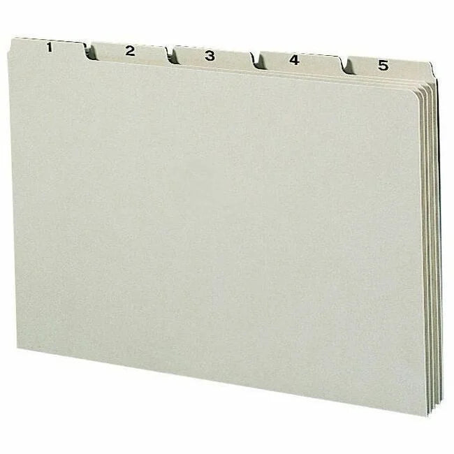 Smead 100% Recycled Filing Guides with Daily Indexing - Printed Assorted Tab(s) - Month - Jan-Dec - 31 Tab(s)/Set