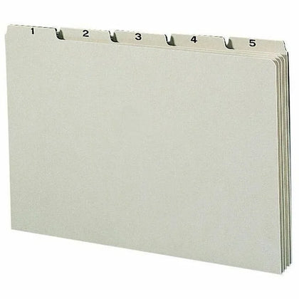 Smead Recycled Filing Guides: Daily Indexing Jan-Dec Legal Size - Guides