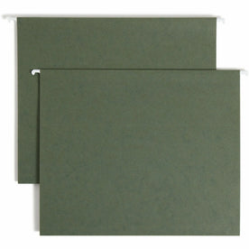 Smead Recycled Hanging Folders: 1’’ Expansion 11pt Standard Green - Folders & Accessories