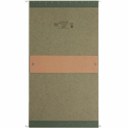 Smead Recycled Hanging Folders: 3’’ Expansion 11pt Standard Green - Folders & Accessories