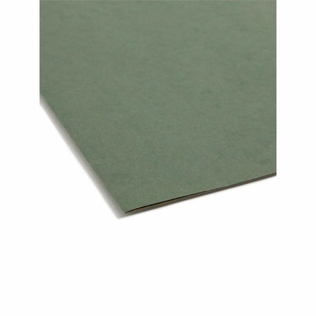 Smead Recycled Hanging Folders: 3’’ Expansion 11pt Standard Green - Folders & Accessories