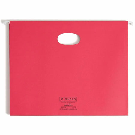 Smead Recycled Hanging Folders - 8.5’’ x 11’’ - 3.5’’ Expansion - Assorted Colors - 4/Pack - & Accessories