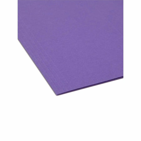 Smead Recycled Hanging Folders - Letter Size - Purple Poly - 25/Box - & Accessories
