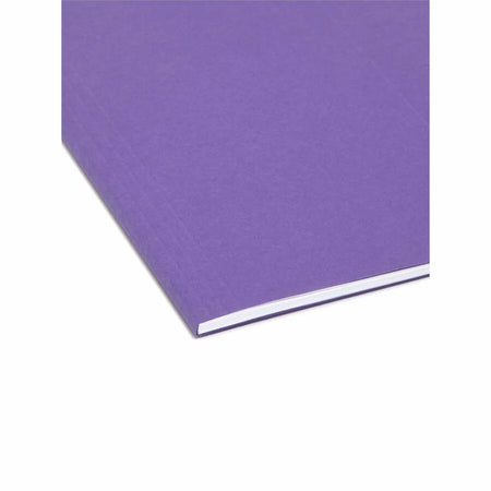 Smead Recycled Hanging Folders - Letter Size - Purple Vinyl - Top Tab - 25/Box - & Accessories