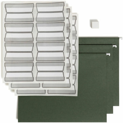 Smead Recycled Hanging Folders - Standard Green - 20/Box - & Accessories