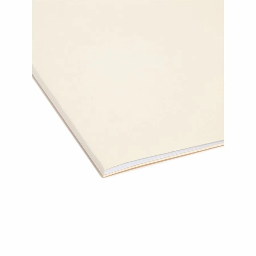 Smead Recycled Interior File Folders - Letter Size - Assorted Tab Position - Top