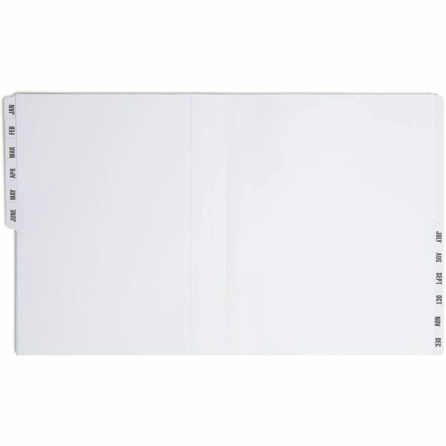 Smead Recycled Organizer Folder: 12 Dividers Blue - 35% - Filing Jackets & Pockets