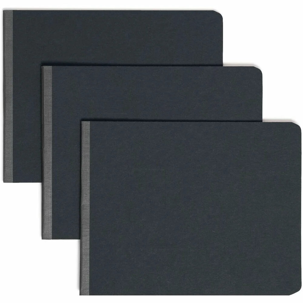 Smead Recycled Report Cover: 2’’ Folder 8 1/2’’ x 11’’ Black Pressboard - Eco-Friendly - Covers