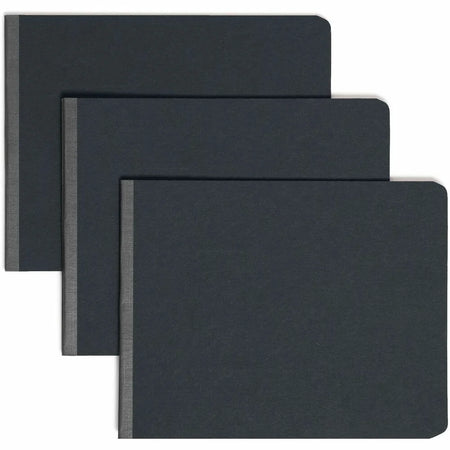 Smead Recycled Report Cover: 2’’ Folder 8 1/2’’ x 11’’ Black Pressboard - Eco-Friendly - Covers