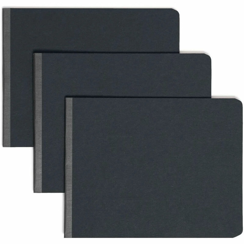 Smead Recycled Report Cover: 2’’ Folder 8 1/2’’ x 11’’ Black Pressboard - Eco-Friendly - Covers