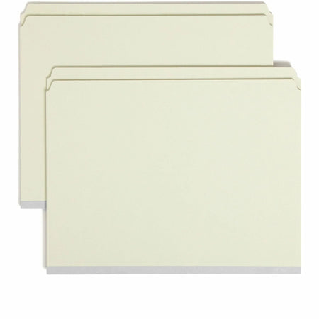 Smead Recycled Top Tab File Folder - Heavy Duty Pressboard - 25/Box - Expanding Files