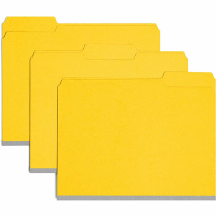 Smead Recycled Top Tab File Folders - Assorted Colors 1’’ Expansion - 25/Box